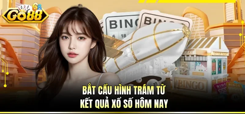 Bắt cầu hình trám từ kết quả xổ số hôm nay