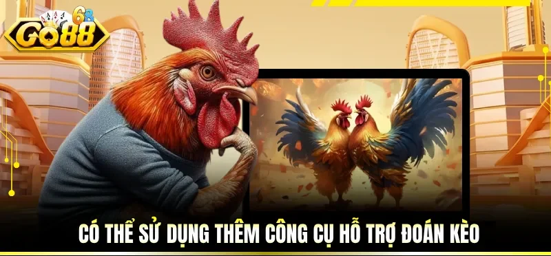 Có thể sử dụng thêm công cụ hỗ trợ đoán kèo