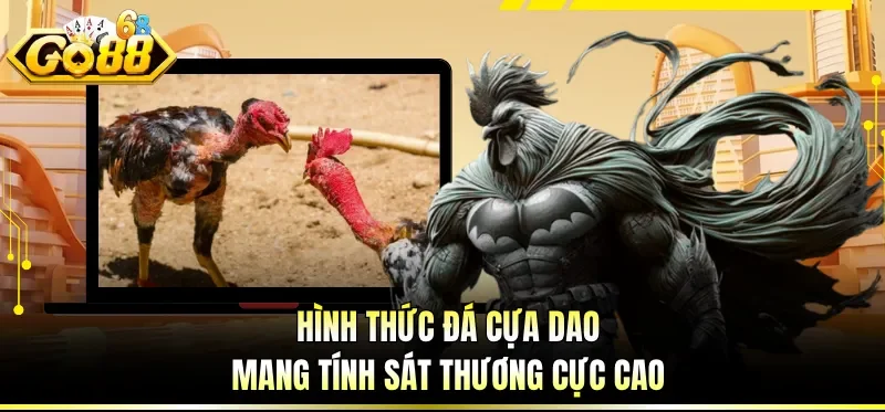 Hình thức đá cựa dao mang tính sát thương cực cao