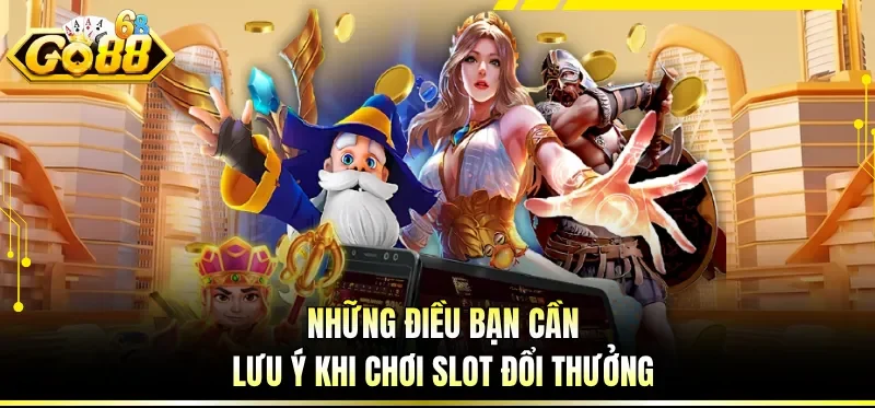 Những điều bạn cần lưu ý khi chơi slot đổi thưởng